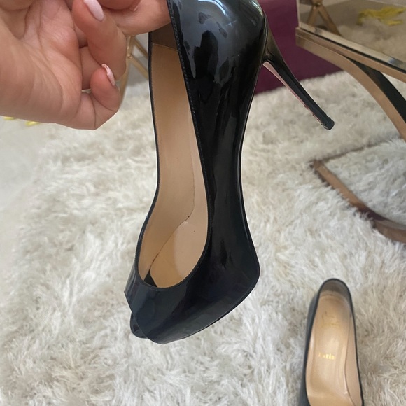 Leboutin platform black pumps. Very prive 100mm - Picture 3 of 11